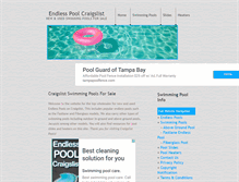 Tablet Screenshot of craigslistpools.com